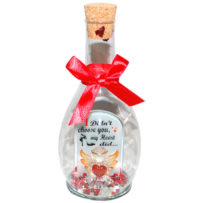 "Love Message in a Glass Jar -1602C-6-006 - Click here to View more details about this Product